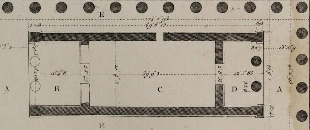 An illustration from The antiquities of Athens and other monuments of Greece, 1858, leaf 278