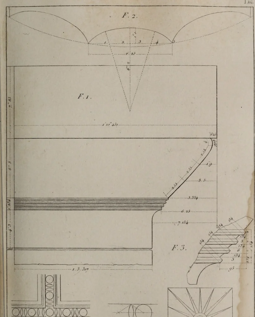 An illustration from The antiquities of Athens and other monuments of Greece, 1858, leaf 288