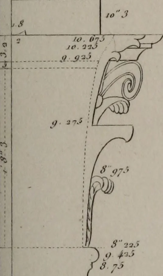 An illustration from The antiquities of Athens and other monuments of Greece, 1858, leaf 300