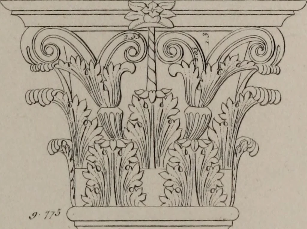 An illustration from The antiquities of Athens and other monuments of Greece, 1858, leaf 300