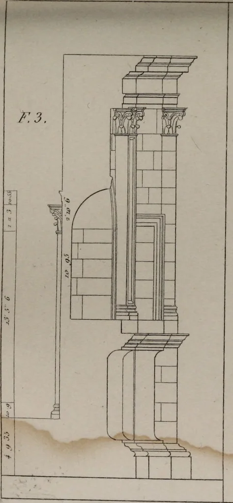 An illustration from The antiquities of Athens and other monuments of Greece, 1858, leaf 306