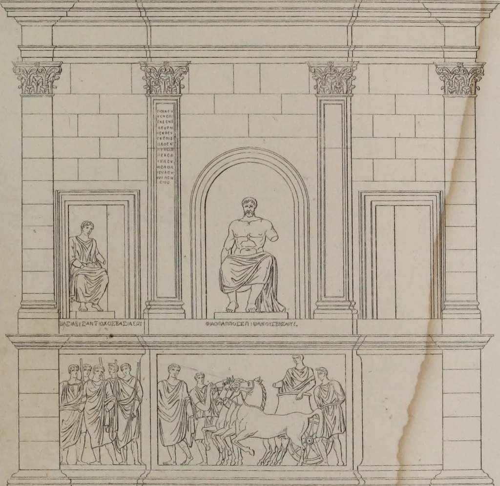 An illustration from The antiquities of Athens and other monuments of Greece, 1858, leaf 308
