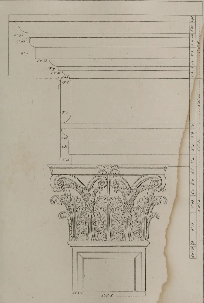 An illustration from The antiquities of Athens and other monuments of Greece, 1858, leaf 310