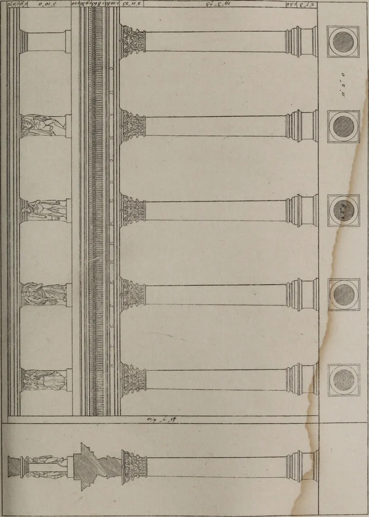 An illustration from The antiquities of Athens and other monuments of Greece, 1858, leaf 314