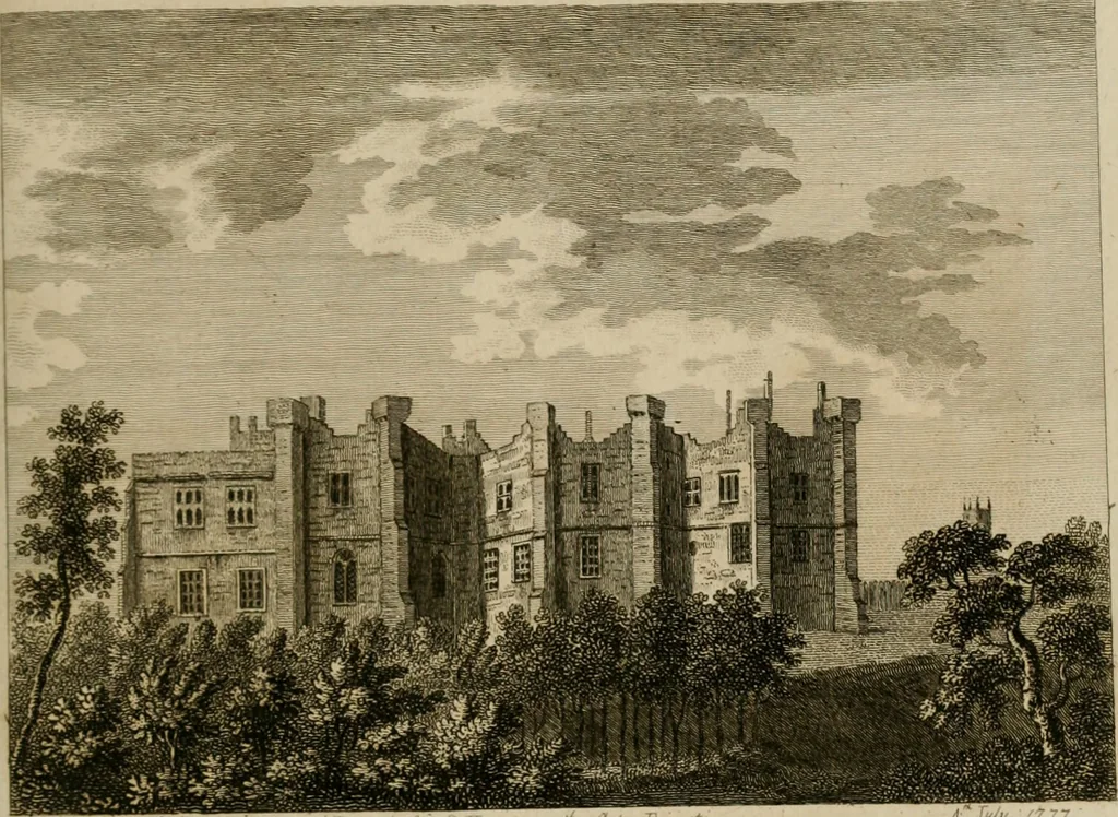 An illustration from Supplement to the antiquities of England and Wales, 1777, leaf 108