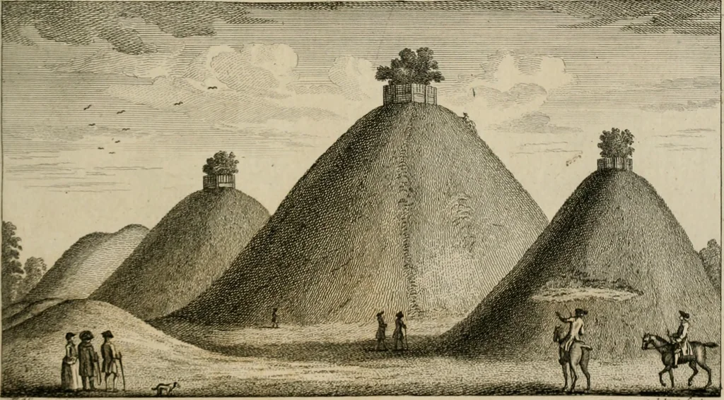 An illustration from Supplement to the antiquities of England and Wales, 1777, leaf 116