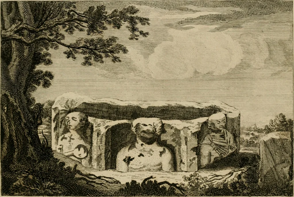 An illustration from Supplement to the antiquities of England and Wales, 1777, leaf 118