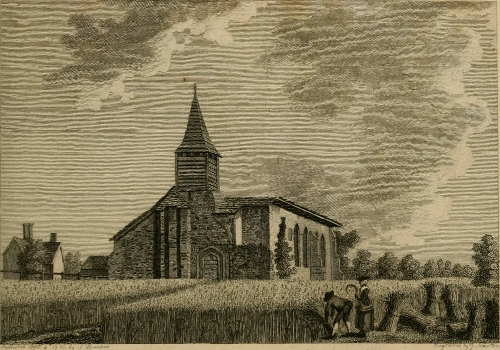 An illustration from Supplement to the antiquities of England and Wales, 1777, leaf 120