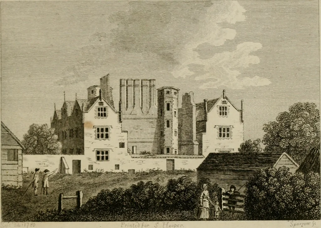 An illustration from Supplement to the antiquities of England and Wales, 1777, leaf 122