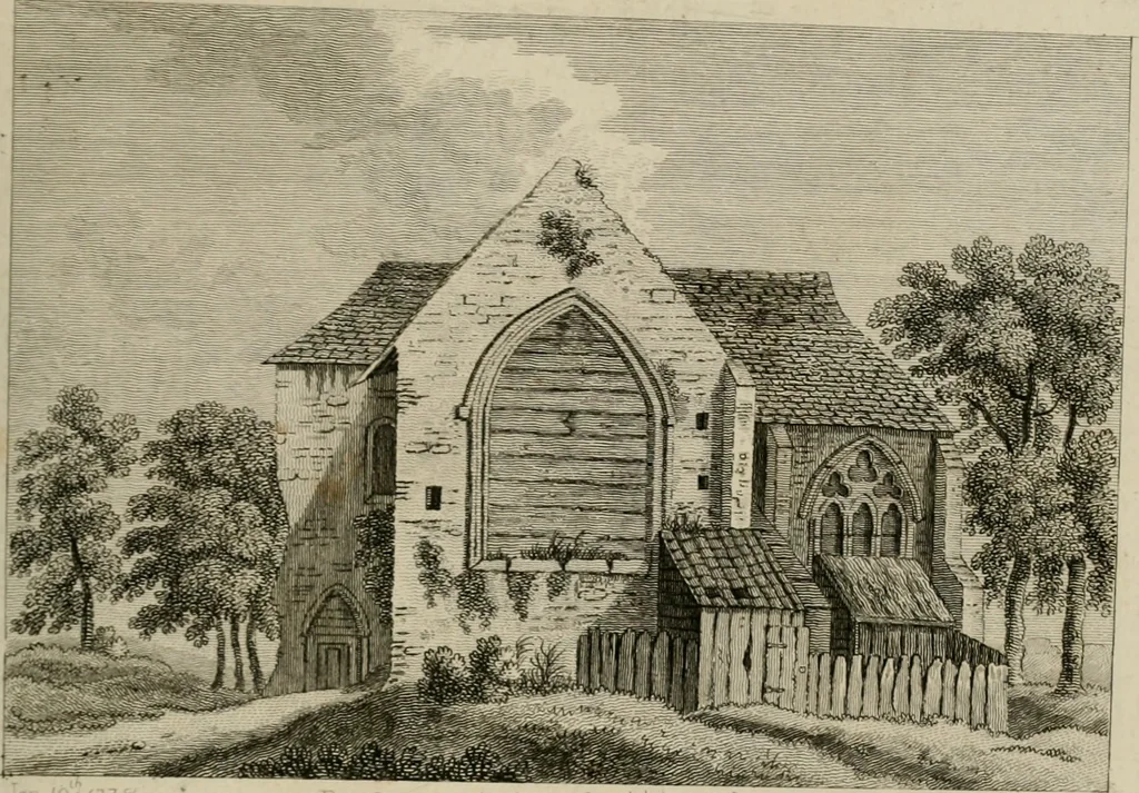 An illustration from Supplement to the antiquities of England and Wales, 1777, leaf 124