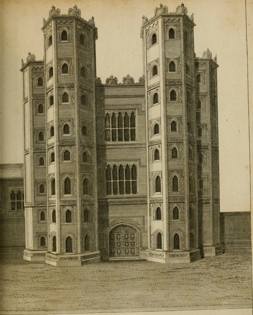An illustration from Supplement to the antiquities of England and Wales, 1777, leaf 126