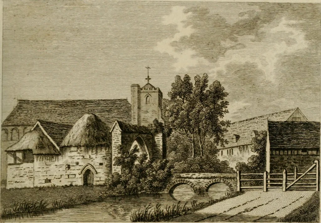 An illustration from Supplement to the antiquities of England and Wales, 1777, leaf 146