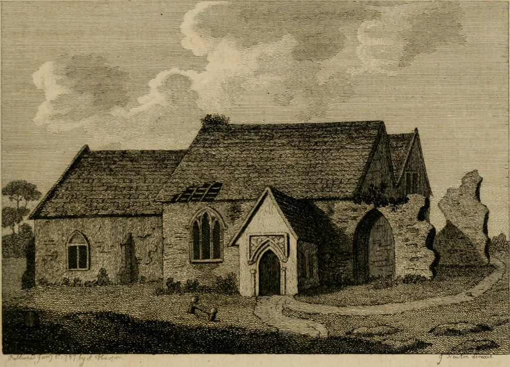 An illustration from Supplement to the antiquities of England and Wales, 1777, leaf 148