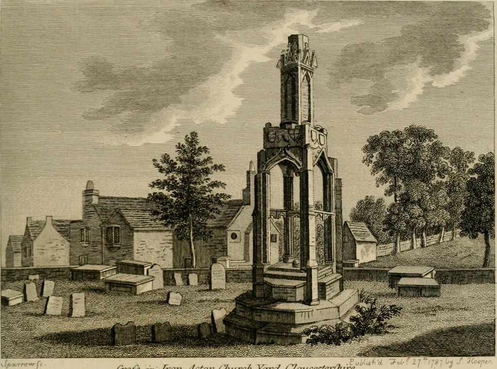 An illustration from Supplement to the antiquities of England and Wales, 1777, leaf 154