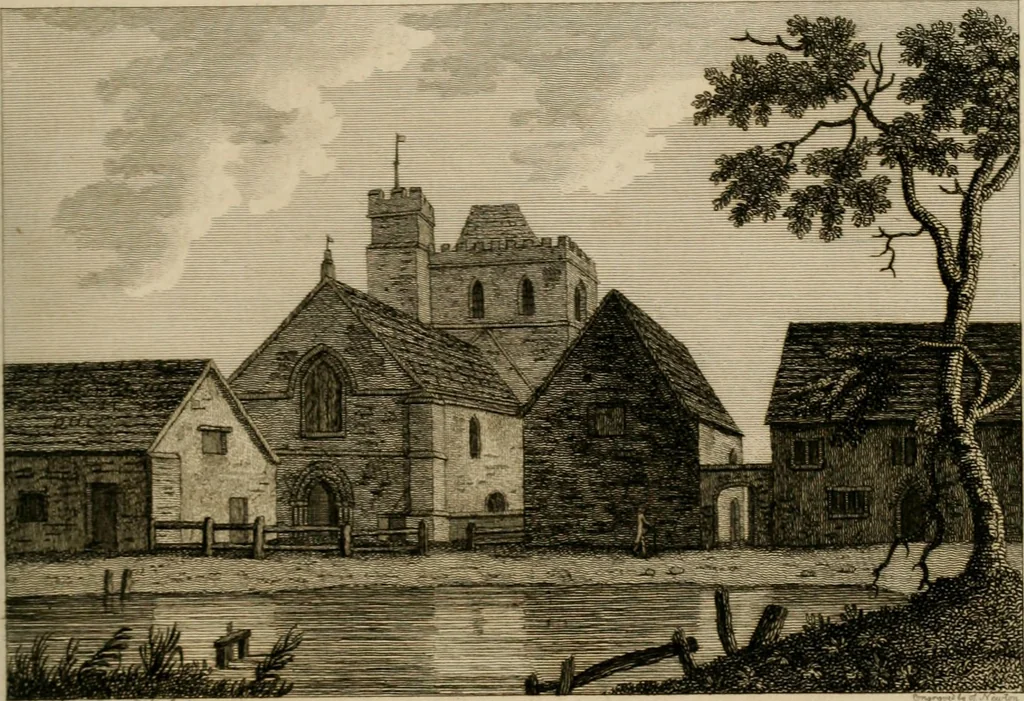 An illustration from Supplement to the antiquities of England and Wales, 1777, leaf 158