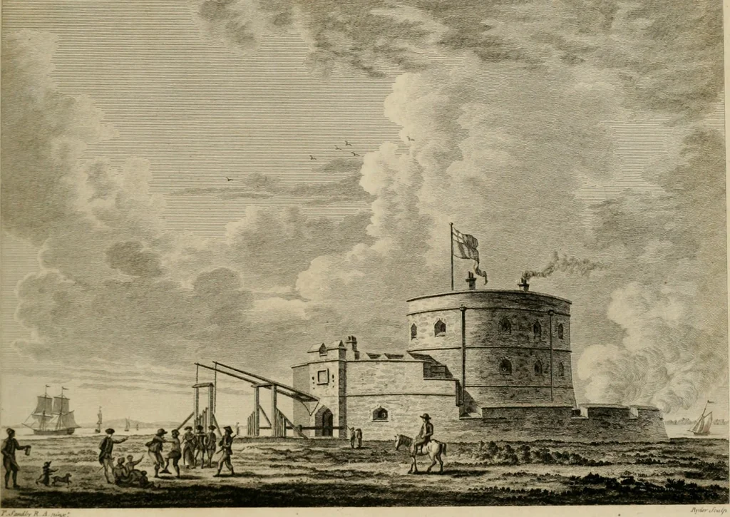 An illustration from Supplement to the antiquities of England and Wales, 1777, leaf 164