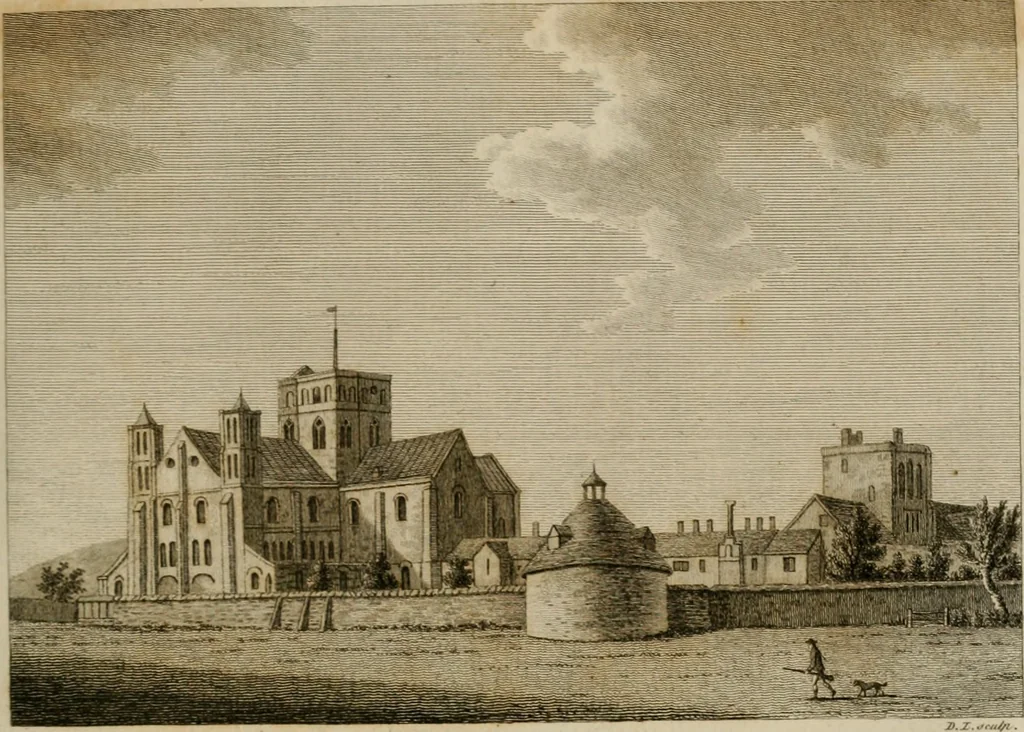 An illustration from Supplement to the antiquities of England and Wales, 1777, leaf 172