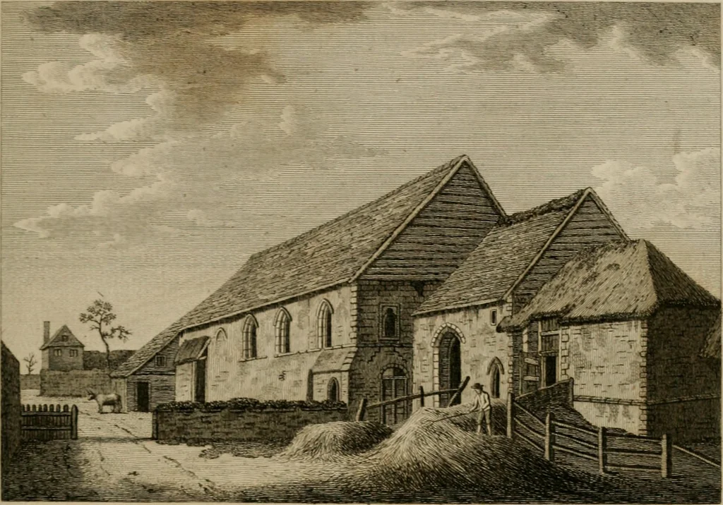 An illustration from Supplement to the antiquities of England and Wales, 1777, leaf 176