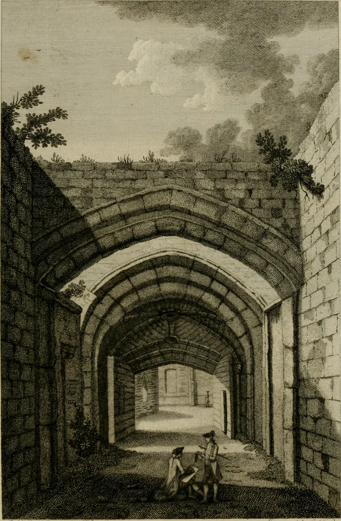 An illustration from Supplement to the antiquities of England and Wales, 1777, leaf 188