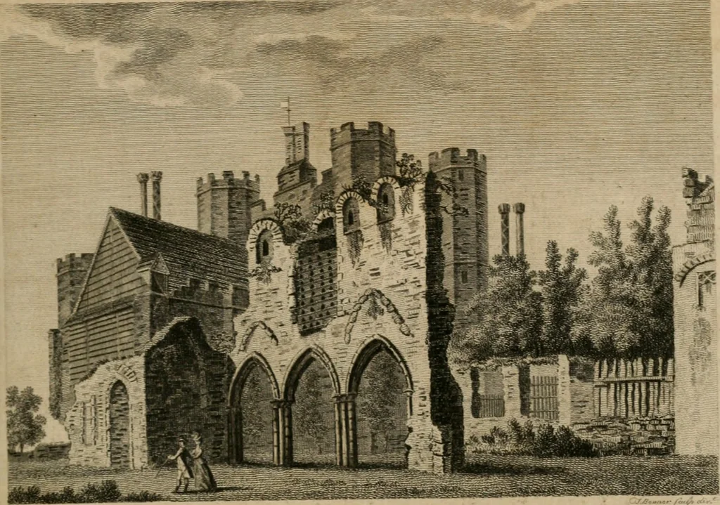 An illustration from Supplement to the antiquities of England and Wales, 1777, leaf 196