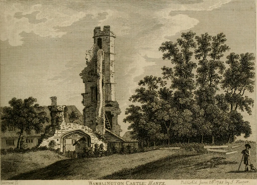 An illustration from Supplement to the antiquities of England and Wales, 1777, leaf 198