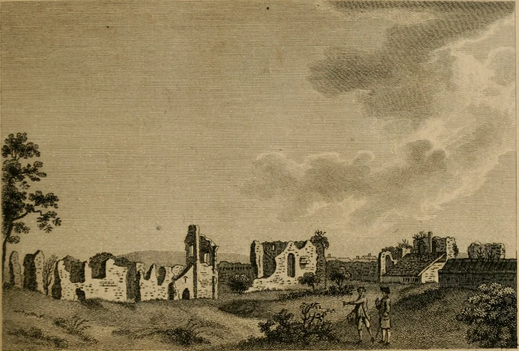 An illustration from Supplement to the antiquities of England and Wales, 1777, leaf 204