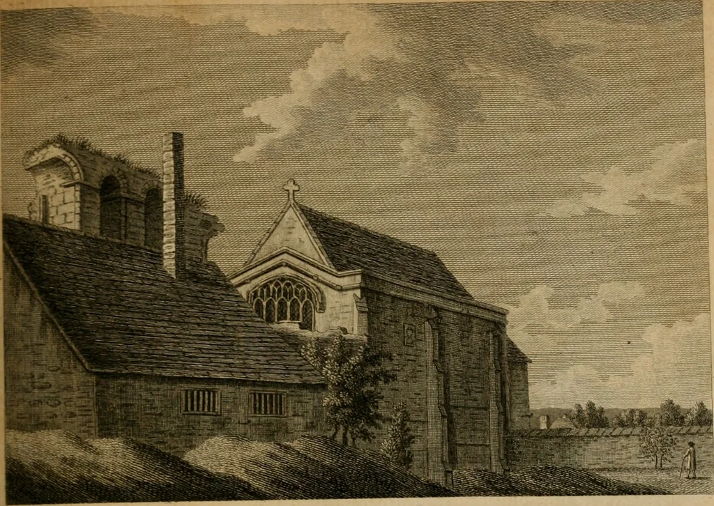 An illustration from Supplement to the antiquities of England and Wales, 1777, leaf 206