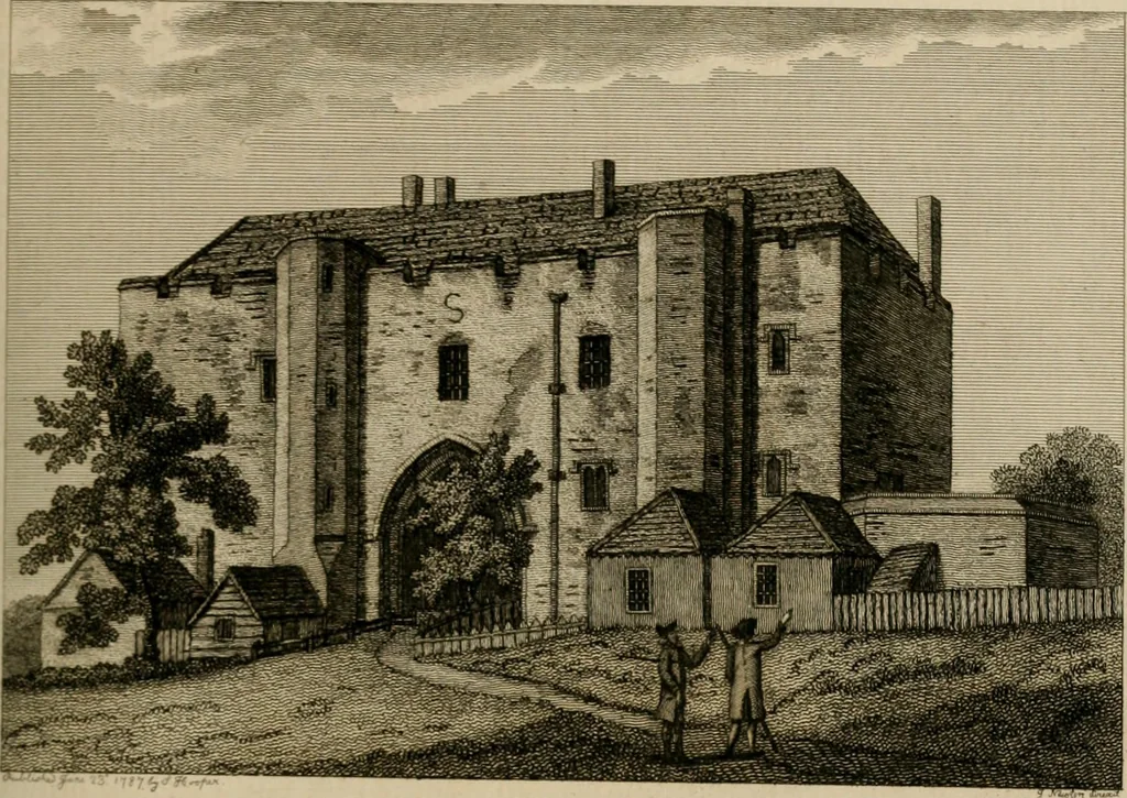 An illustration from Supplement to the antiquities of England and Wales, 1777, leaf 210