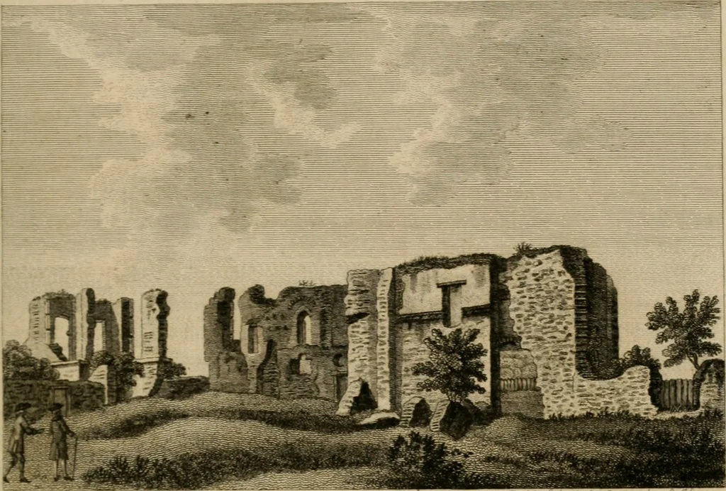 An illustration from Supplement to the antiquities of England and Wales, 1777, leaf 218