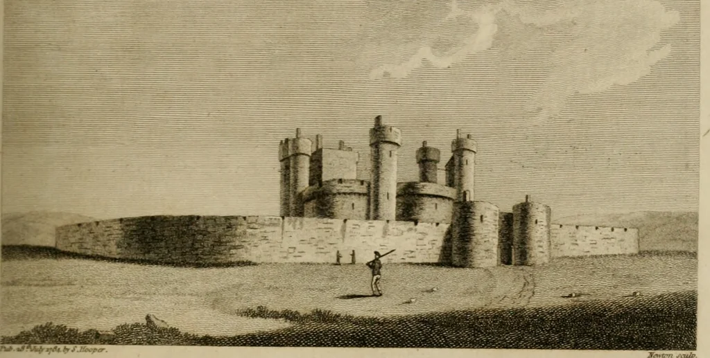 An illustration from Supplement to the antiquities of England and Wales, 1777, leaf 234