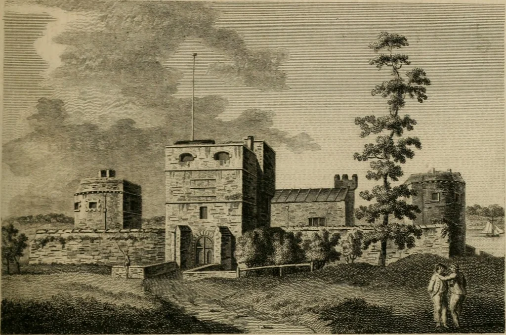 An illustration from Supplement to the antiquities of England and Wales, 1777, leaf 240