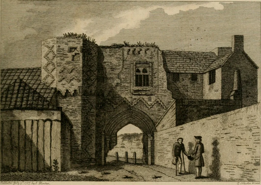 An illustration from Supplement to the antiquities of England and Wales, 1777, leaf 256