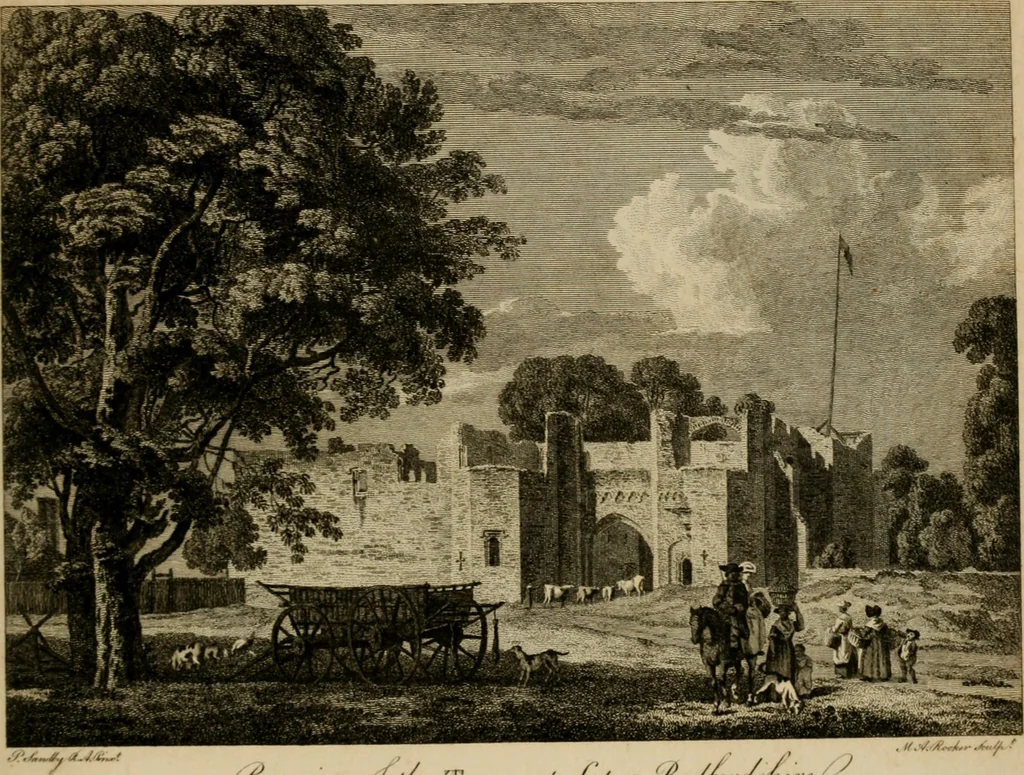An illustration from Supplement to the antiquities of England and Wales, 1777, leaf 26