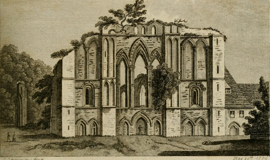 An illustration from Supplement to the antiquities of England and Wales, 1777, leaf 262