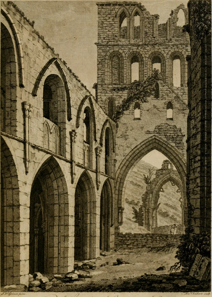 An illustration from Supplement to the antiquities of England and Wales, 1777, leaf 264