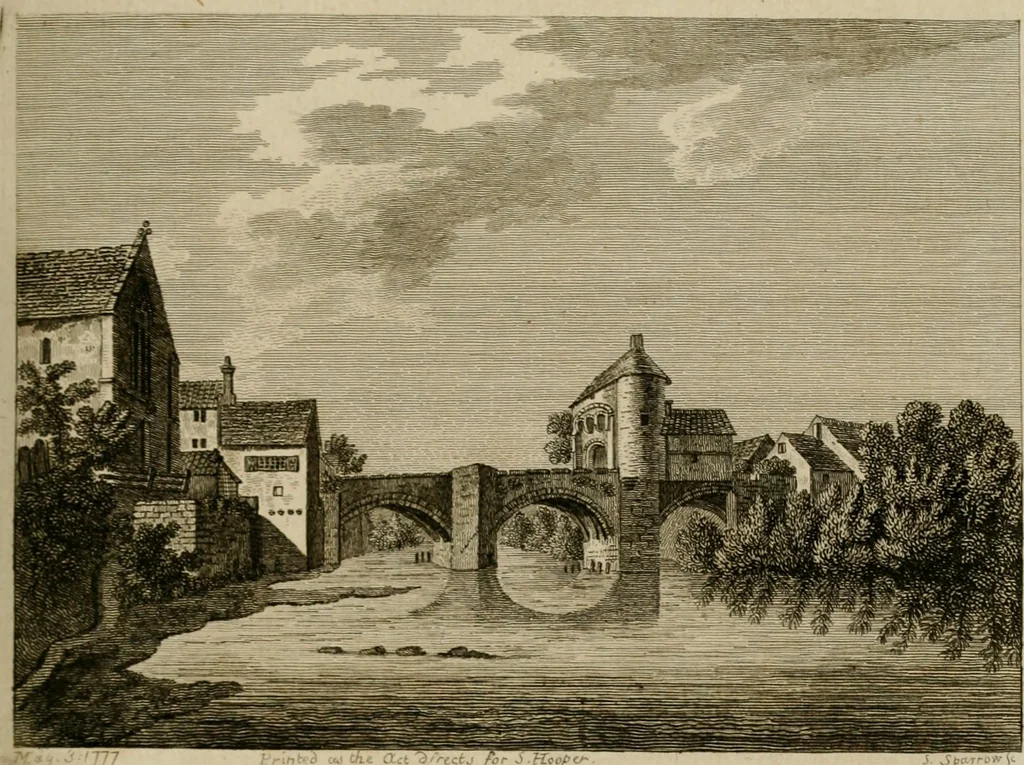 An illustration from Supplement to the antiquities of England and Wales, 1777, leaf 266