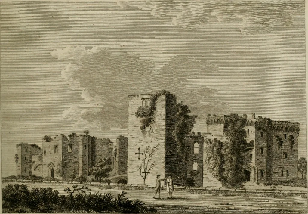 An illustration from Supplement to the antiquities of England and Wales, 1777, leaf 268