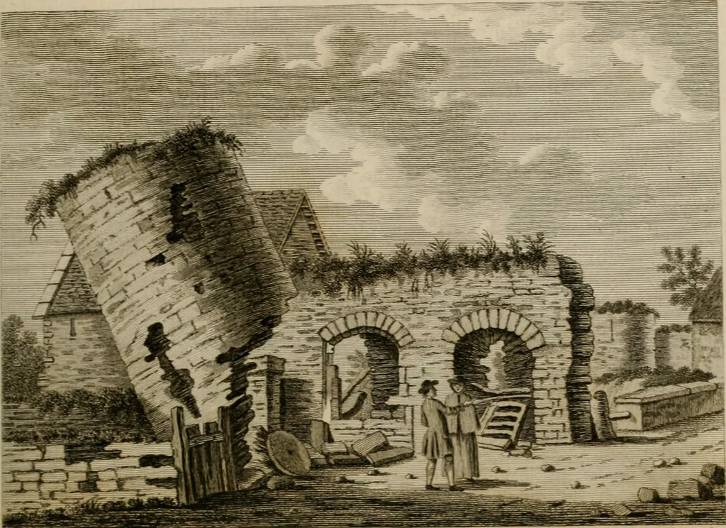 An illustration from Supplement to the antiquities of England and Wales, 1777, leaf 270