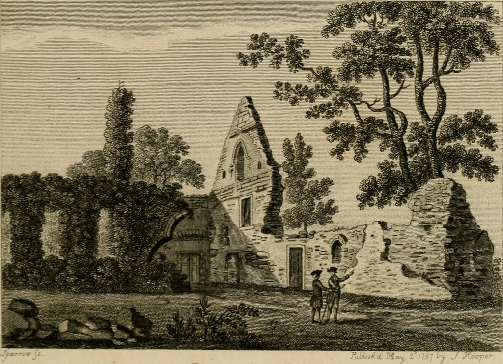 An illustration from Supplement to the antiquities of England and Wales, 1777, leaf 28
