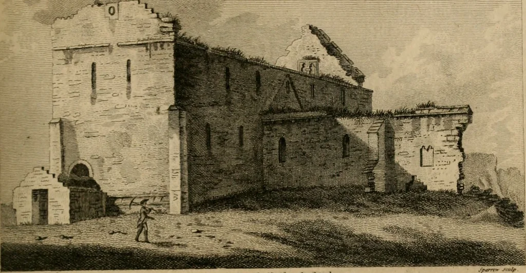 An illustration from Supplement to the antiquities of England and Wales, 1777, leaf 286
