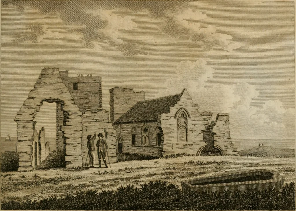An illustration from Supplement to the antiquities of England and Wales, 1777, leaf 292