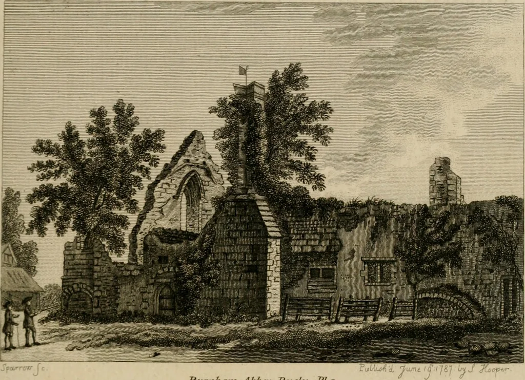 An illustration from Supplement to the antiquities of England and Wales, 1777, leaf 30