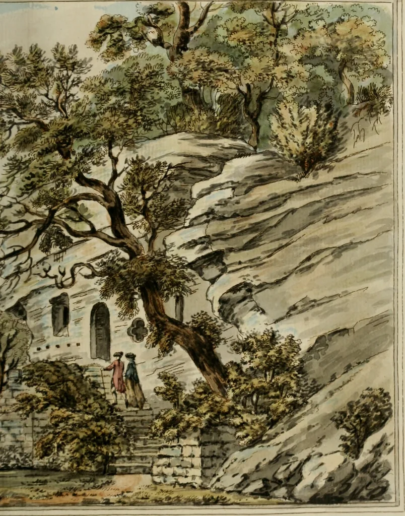 An illustration from Supplement to the antiquities of England and Wales, 1777, leaf 300