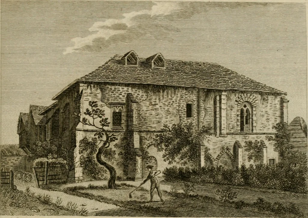 An illustration from Supplement to the antiquities of England and Wales, 1777, leaf 34