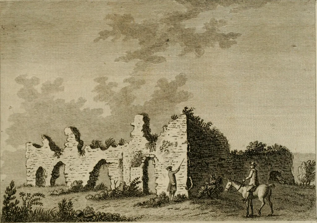 An illustration from Supplement to the antiquities of England and Wales, 1777, leaf 364