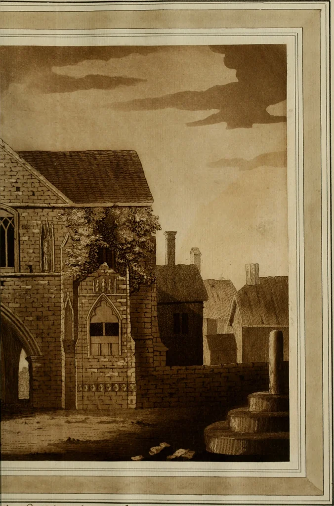 An illustration from Supplement to the antiquities of England and Wales, 1777, leaf 378