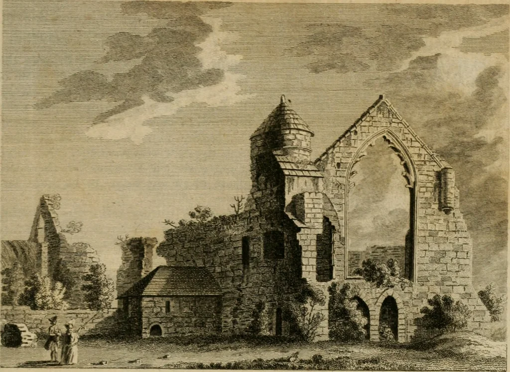 An illustration from Supplement to the antiquities of England and Wales, 1777, leaf 386