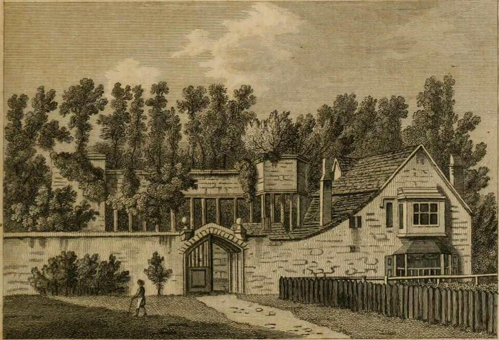 An illustration from Supplement to the antiquities of England and Wales, 1777, leaf 40