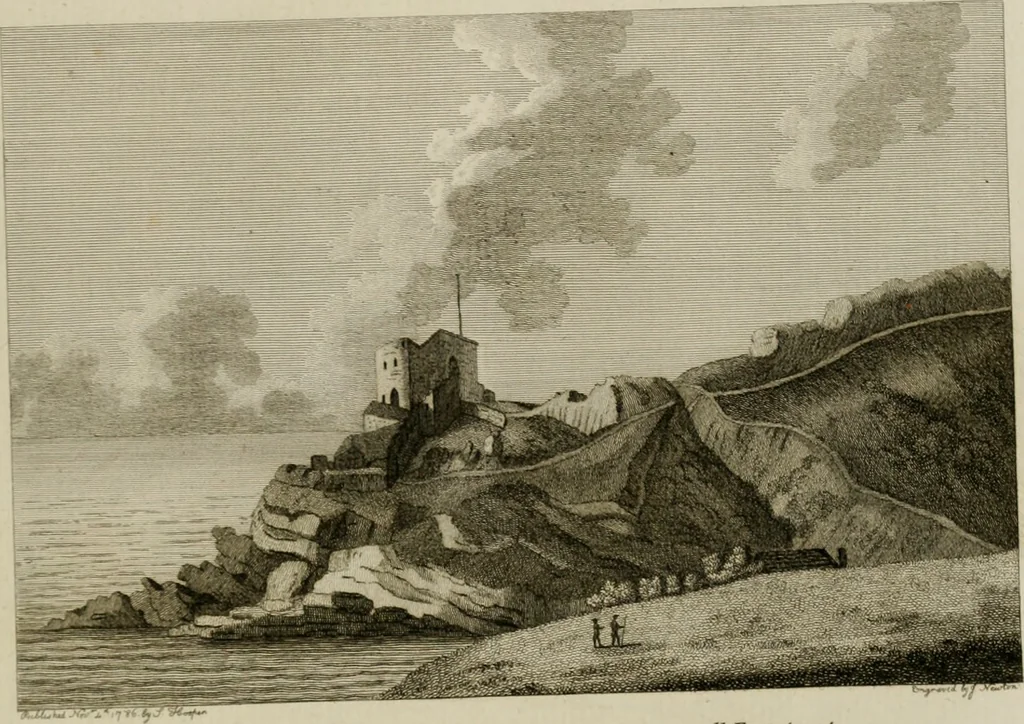 An illustration from Supplement to the antiquities of England and Wales, 1777, leaf 48