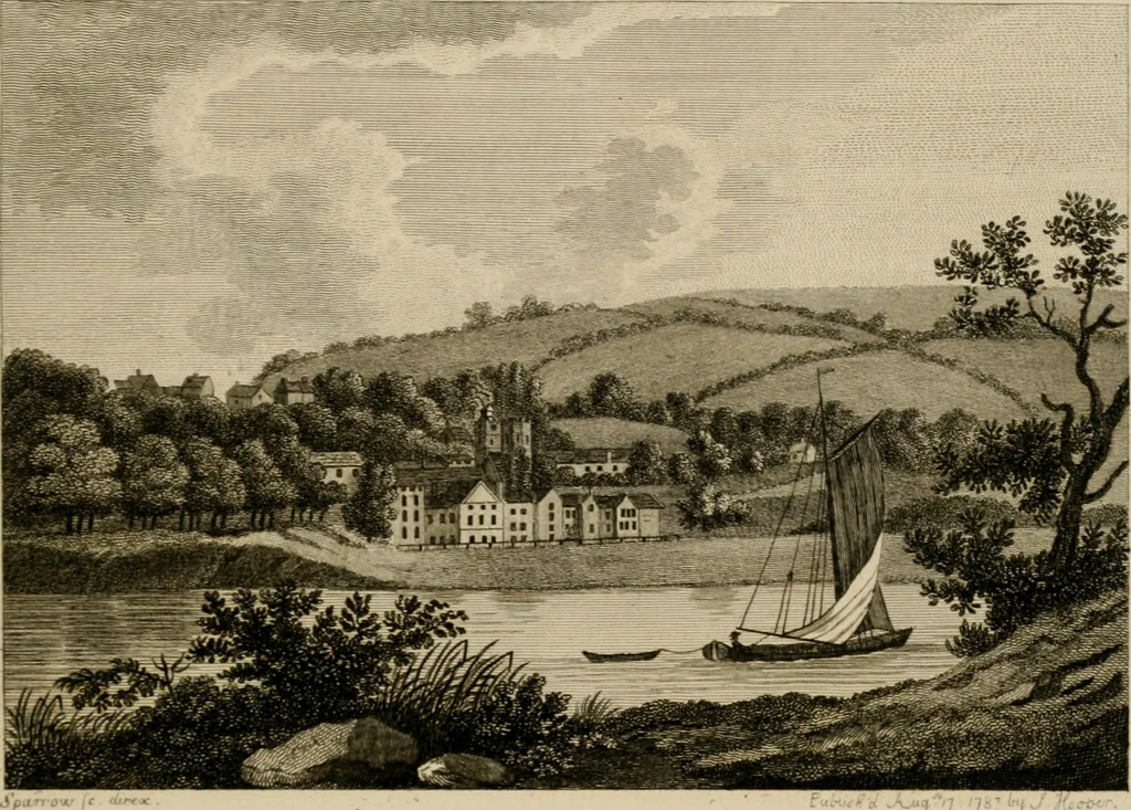 An illustration from Supplement to the antiquities of England and Wales, 1777, leaf 54
